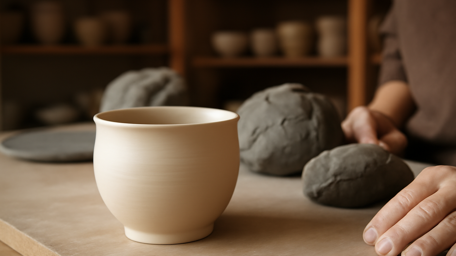 From Clay to Cup: The Journey of a Handmade Ceramic Piece