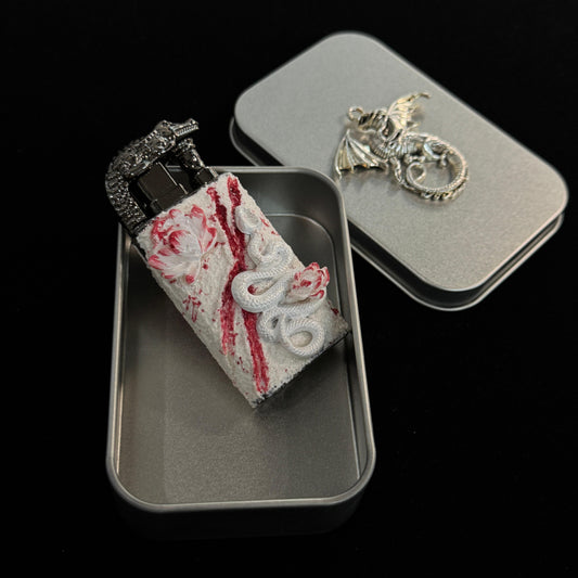 Bloodtrace Serpent Custom Lighter Handmade