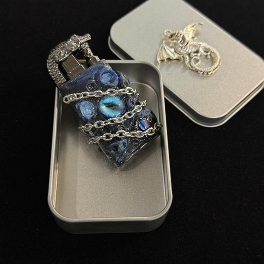 Chained Eye Custom Lighter Handmade