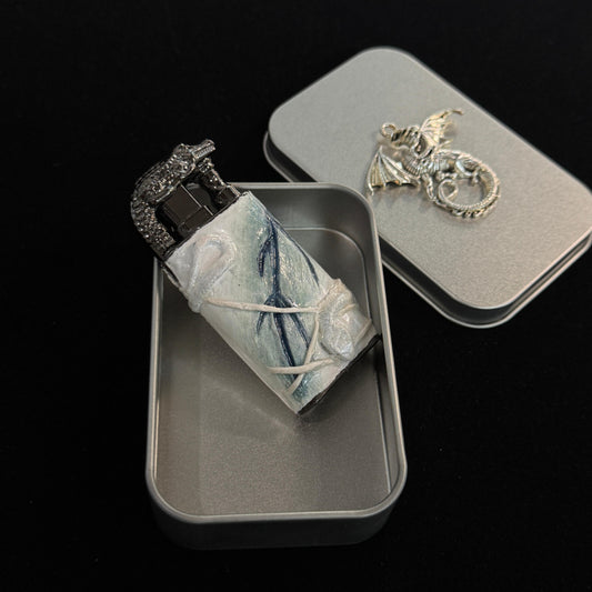 Mooncoil Serpent Custom Lighter Handmade