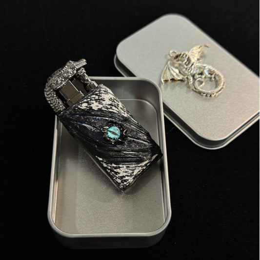 Gaze Abyss Custom Lighter Handmade