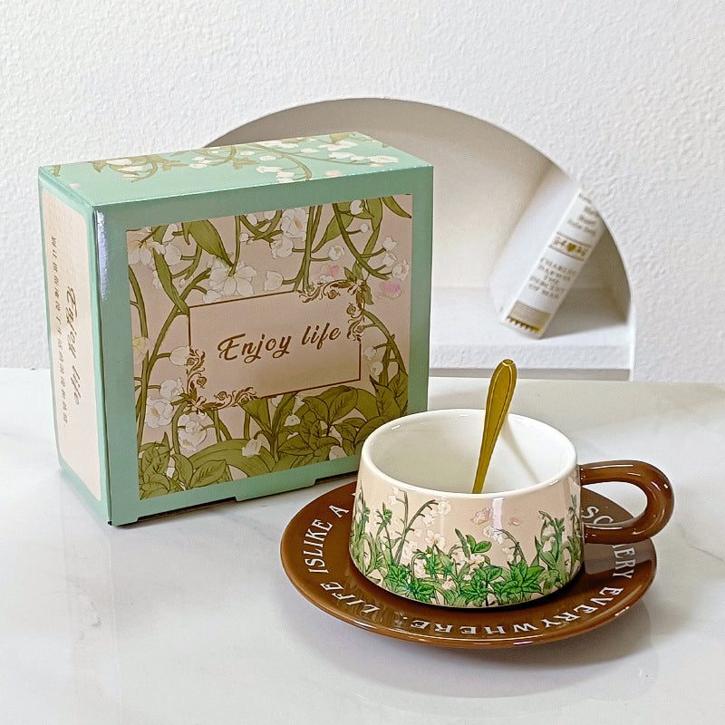 Lily of the Valley Coffee Cup Set