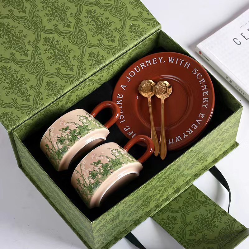 Lily of the Valley Coffee Cup Set