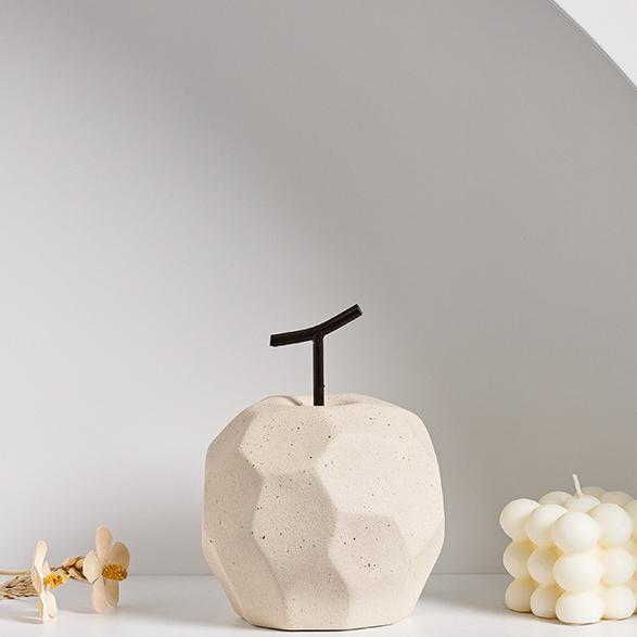 Keramik -Apfel -Ornamente