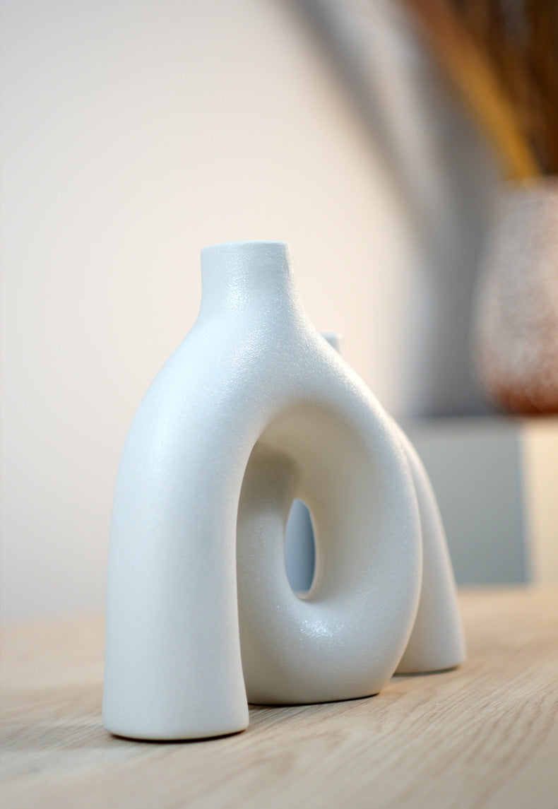 Couple Vase for Hydroponic Flowers