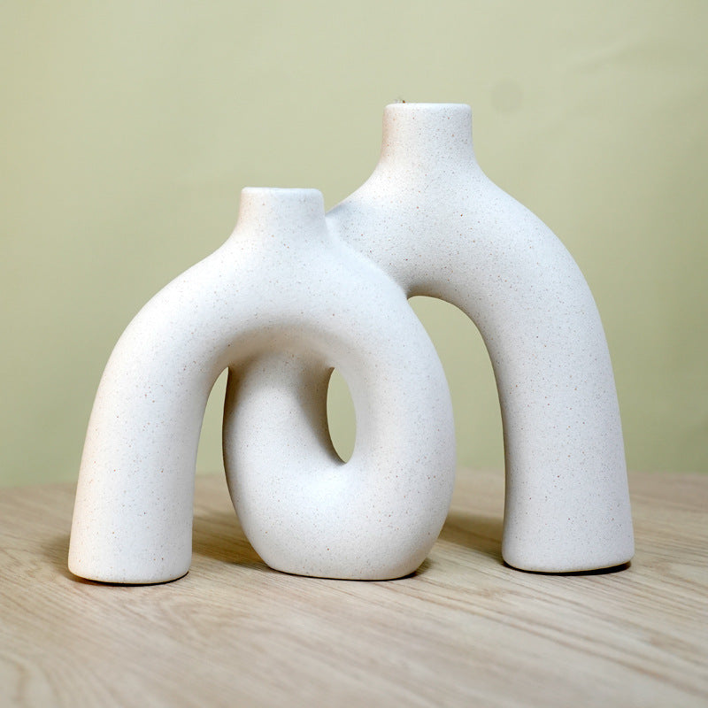 Couple Vase for Hydroponic Flowers