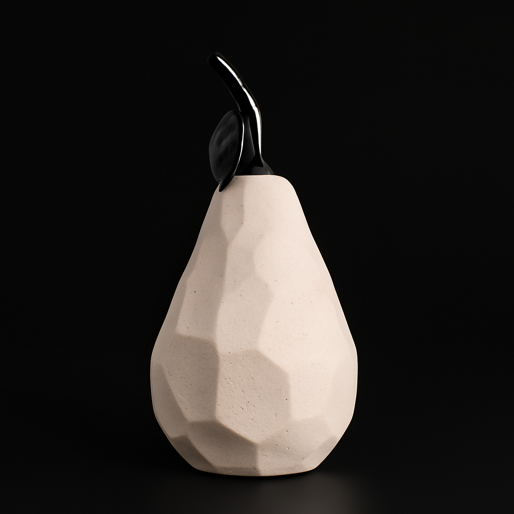 Ceramic pear ornaments