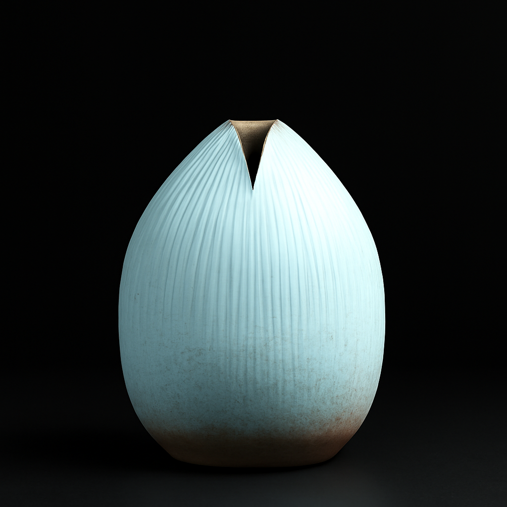 Ceramic Vase Blue